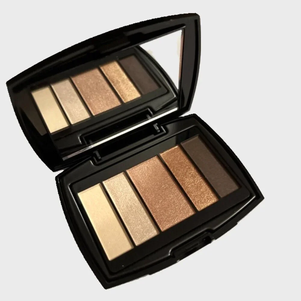 New Lancôme Color Design Eye Brightening Eyeshadow Palette French Riviera Warm
